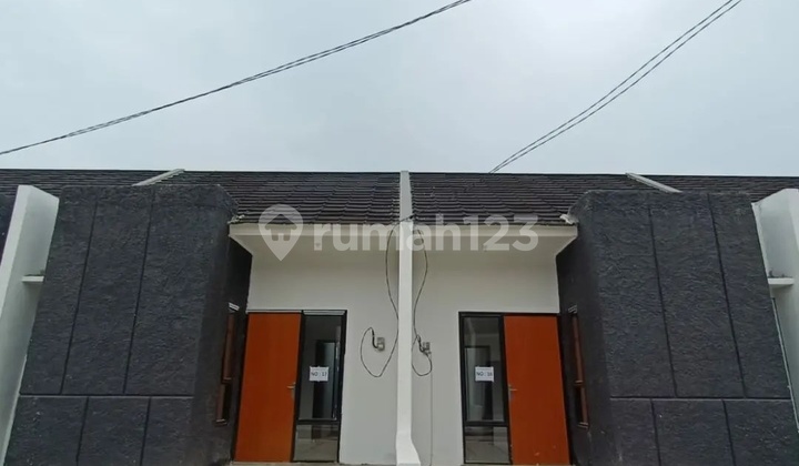 Rumah cluster modern harga ekonomis all in 2 juta  4