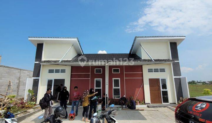 Rumah subsidi kualitas komersil cicilan flat 1 jutaan lokasi strategis 2