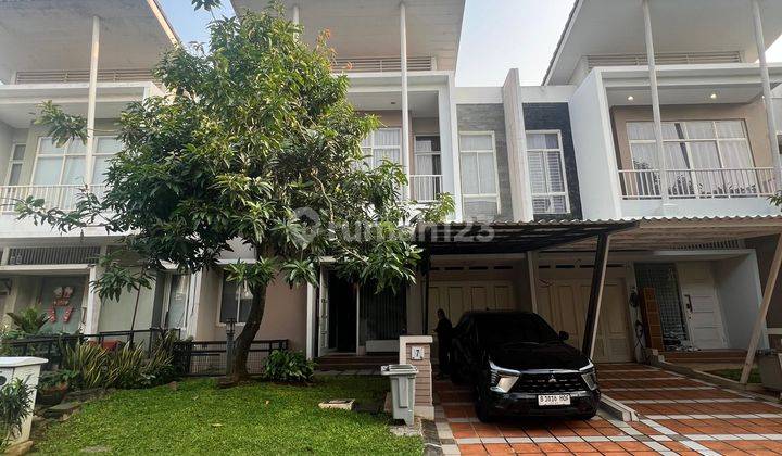 Disewakan Rumah Full Furnished Cluster Grisea The Spring Gading Serpong 1