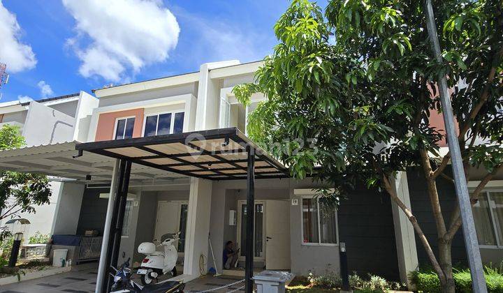 Disewakan Rumah Cluster Agnesi Gading Serpong Semi Furnished Rapi Bagus 1