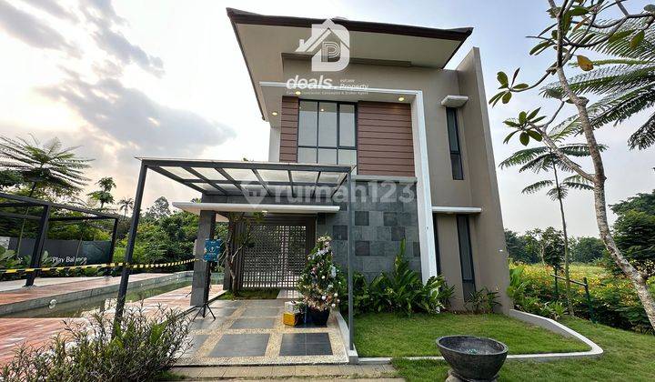 Rumah 2 Lantai Bernuansa Bali di Sentul 1