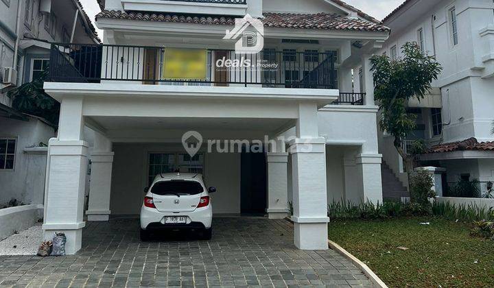 Rumah 2 Lantai minimalis bagus pemandangan pegunungan dan bukit di sentul 2