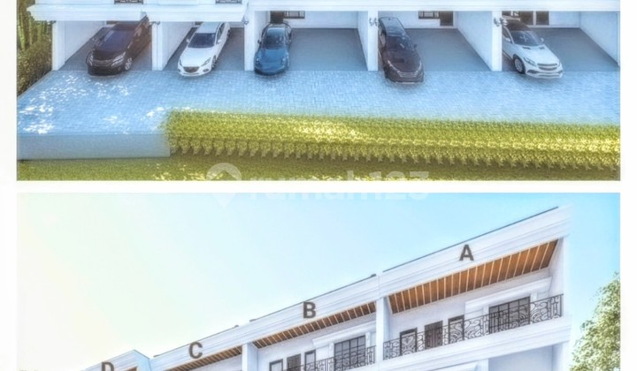 5 Unit Rumah Brand New American Classic Style 3 Lantai Jalan Haji Nawi Jakarta Selatan