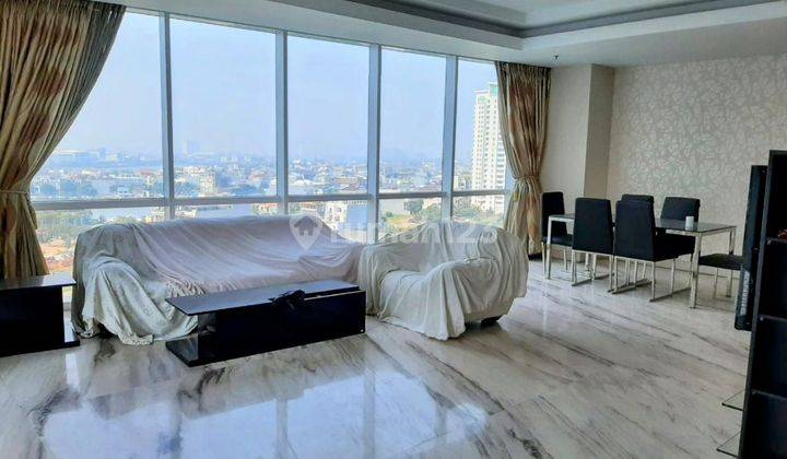 Apartemen Regatta Tower Dubai Lantai Rendah Semi Furnished 1