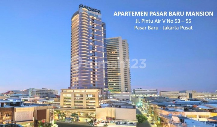 Apartemen Pasar Baru Mansion Tower B Lantai Tinggi View Laut 1