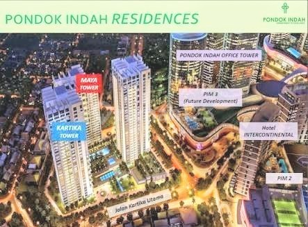 Pondok Indah Residence Tower Maya High Floor Fully Furnished Apartment 2