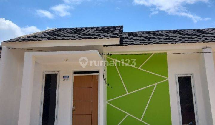 Rumah subsidi siap huni cicilan 900 ribuan di Tanjung sari akses dekat tol Cisumdawu lokasi pinggir jalan utama dan datar udara sejuk dan bebas banjir  2