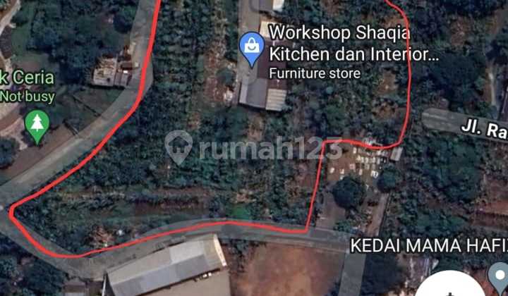 Tanah Dibawah NJOP di Jl. Radar Auri, Cibubur Jakarta Timur