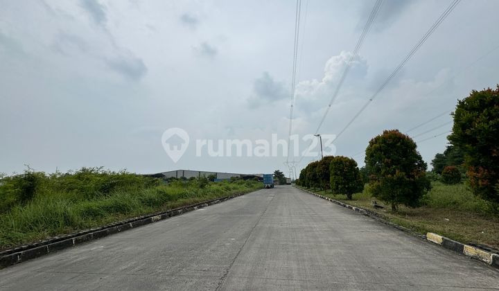 DIJUAL  Kavling Pergudangan / Industri Dalam Kawasan di Balaraja 