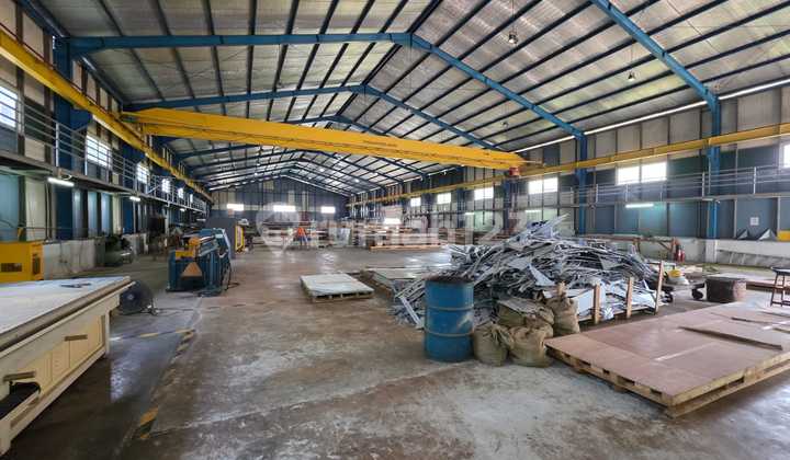 Dijual Workshop Gudang Jl. Raya Hankam Bekasi Tepat di Jalan Raya dan Dapat Dilalui Kontainer