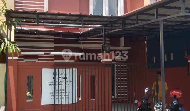 Rumah Baru 2Lt 4 kamar harga 1M-an Perumahan Alam Raya Bandara