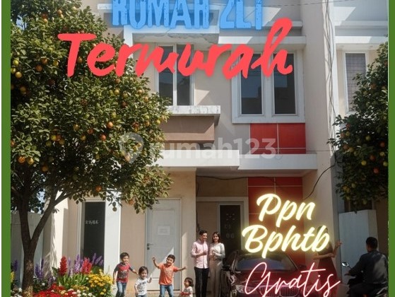 2-Story House Ready Stock 4 Bedrooms One Step to Soetta Airport Tangerang