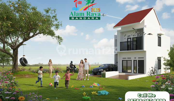 2-Story House Below Market Price Near Soetta Airport & JORR Toll Road 2