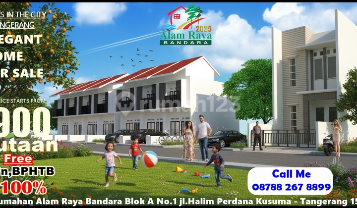 Cluster Baru 2025 Rumah Baru 2lt 3 Menit Ke Bandara Soetta PROMO 