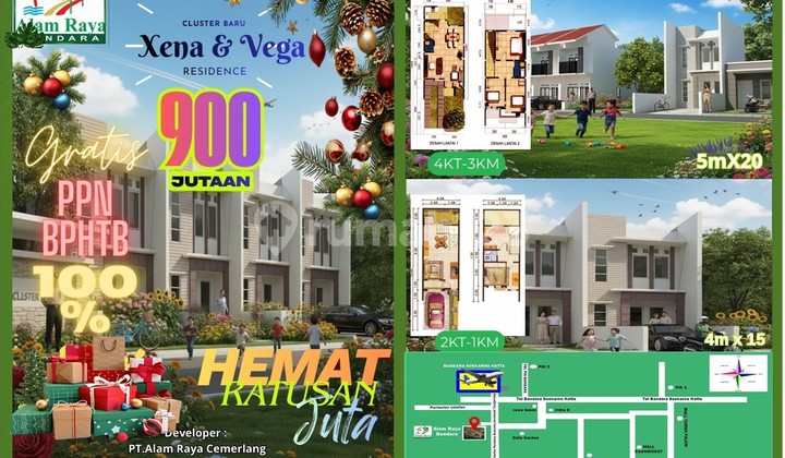 New Cluster in Block E1a Alam Raya Soetta Airport Free VAT, BPHTB 2