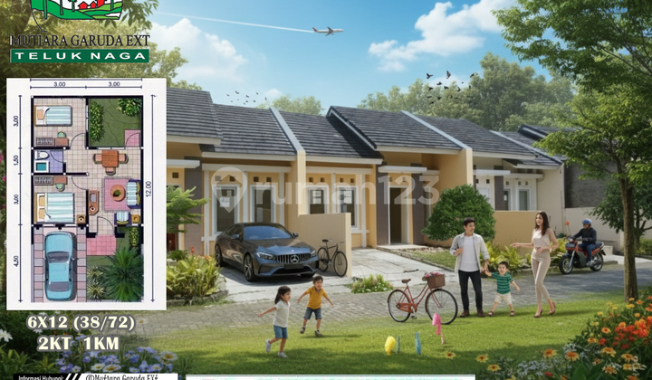 RUMAH DI JUAL MURAH KOMPLEK GARUDA TELUK NAGA BISA KPR FREE PPN,BPHTB RUMAH DI JUAL MURAH KOMPLEK GARUDA TELUK NAGA BISA KPR FREE PPN,BPHTB