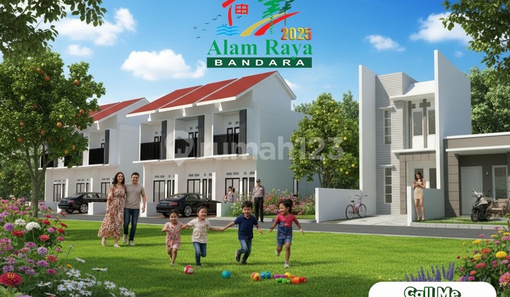 Cluster Baru Harga Baru@alamrayabandara 3 Menit Ke Bandara Soetta 2