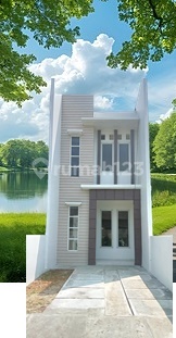 New House, Good Ready to Live In, Can Be Purchased with Mortgage Next to Soetta Airport