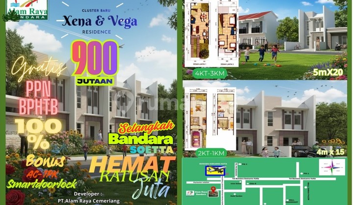 Cluster Baru Dekat Bandara Cicilan 4Jutaan DP 0% Cluster Baru Dekat Bandara Cicilan 4Jutaan DP 0%