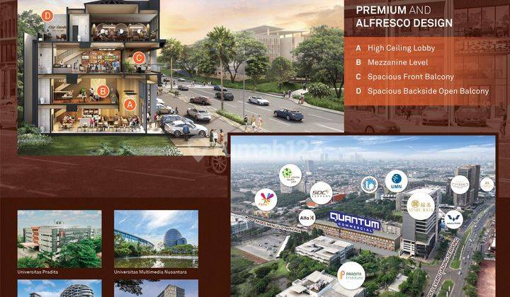 Investasi Menguntungkan di Ruko Quantum Commercial Summarecon Gading Serpong 2