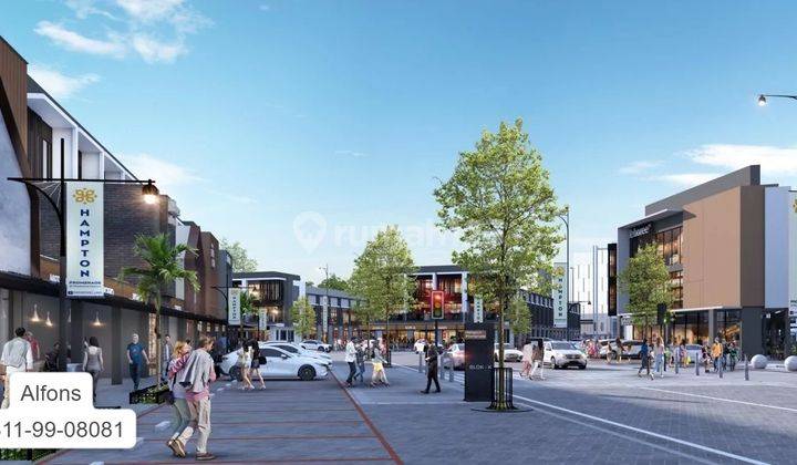 Dijual Ruko Hampton Promenade,manhattan District Area Komersial 1