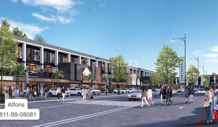 Dijual Ruko Hampton Promenade,manhattan District Area Komersial 2