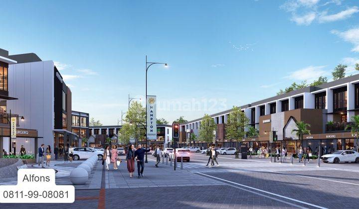 Dijual Ruko Hampton Promenade,manhattan District Area Komersial 4