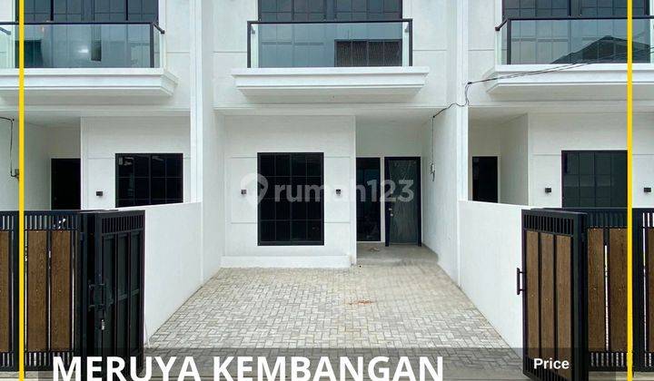  FOR Sale Kavling Dki, Meruya, Kembangan Rumah Baru, Bangunan 2 Lantai 1