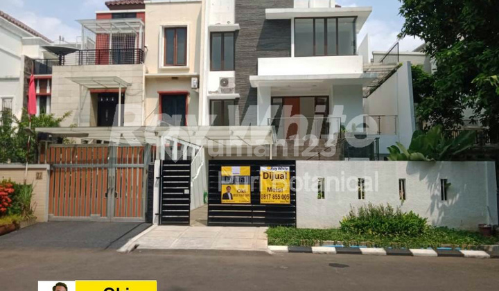 Rumah baru 3 lantai siap huni di permata mediterania pospengumben 1