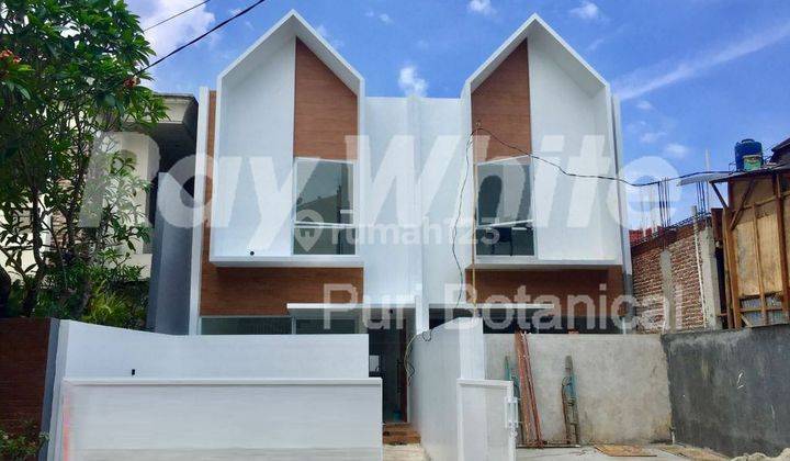 Rumah baru design modern tropical di kavling dki meruya utara 7