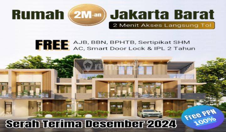 Purinusa Kembangan Rumah Baru Cluster Baru Free Biaya2 Dan Free Ppn100% 1