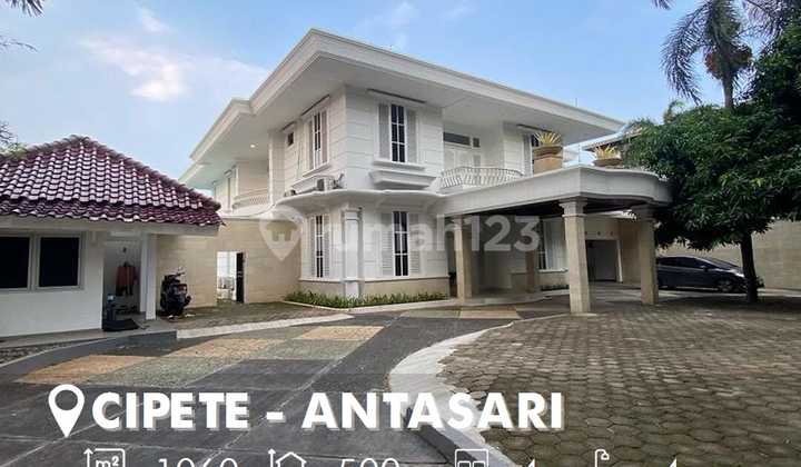 Turun Harga Rumah Mewah Akses Jalan Lebar di Cipete Antasari