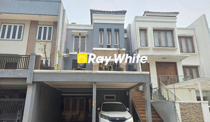 Rumah Bagus 3.5 Lantai Hadap Timur di Permata Mediterania 1