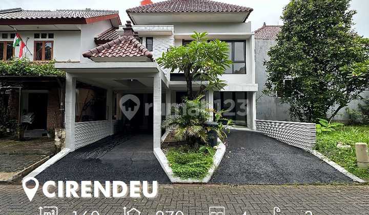 Rumah Cantik Full Renovasi Dalam Komplek Bali View - Cireundeu