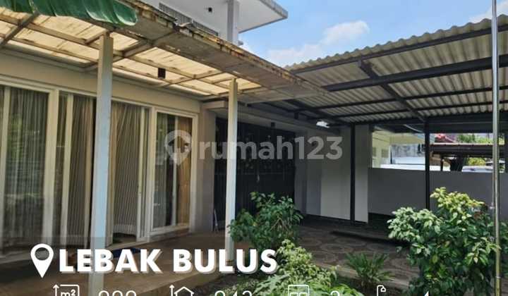 Rumah Cantik 2Lantai Dalam Kompleks Lebak Bulus