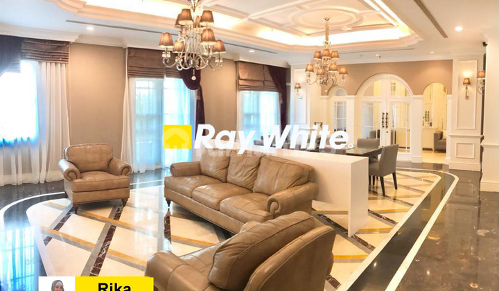 Dijual Apartement Bellezza Permata Hijau 3 BR Furnished Bagus