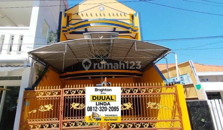 Rumah Ngagel 2 Lantai Bagus Surabaya Pusat Siap Pakai Harga Nego  1