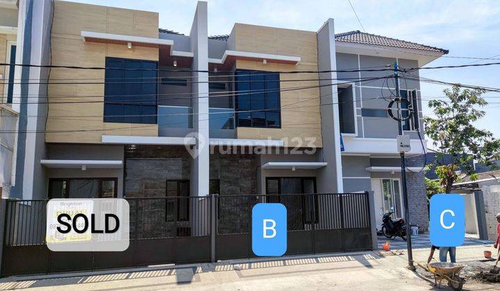 Rumah 2 Lantai Baru Di Kutisari Indah Row Jalan 4 Mobil 2