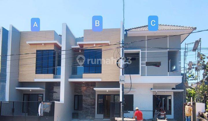 Rumah 2 Lantai Baru Di Kutisari Indah Row Jalan 4 Mobil 1