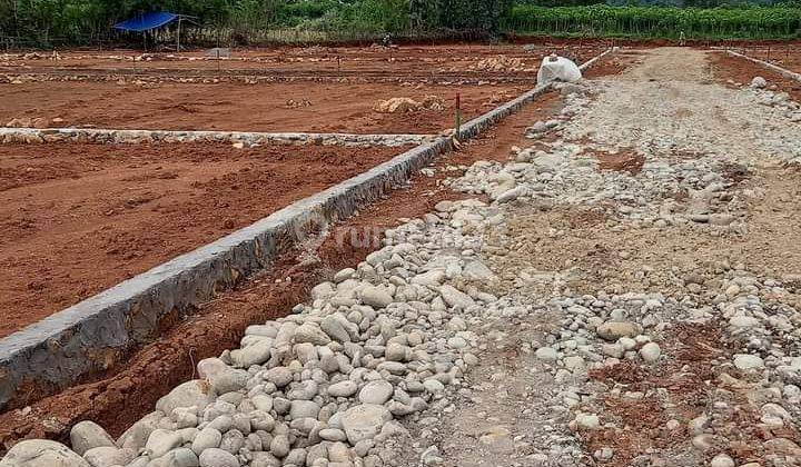 Dijual. Tanah kapling siap bangun bebas banjir. Dapat dicicil tanpa Kapling dipondasi batas.  7