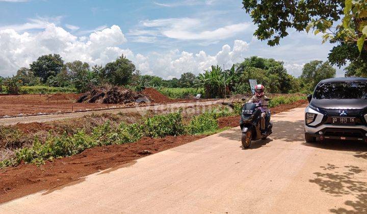 Dijual. Tanah kapling siap bangun bebas banjir. Dapat dicicil tanpa Kapling dipondasi batas.  9