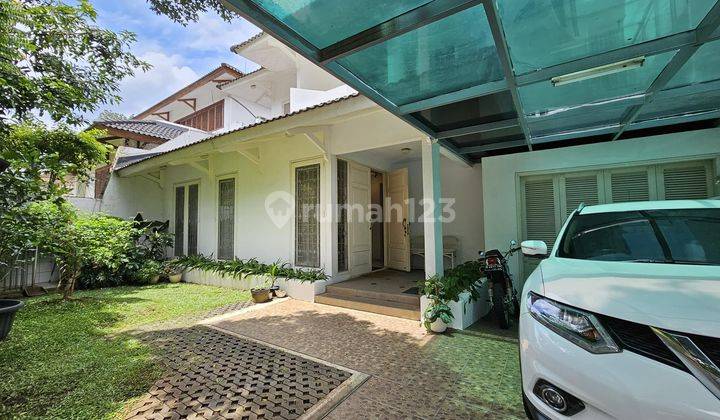 Rumah Cantik Villa Cinere Mas Siap Huni Dengan Taman Besar Lokasi Premium 1