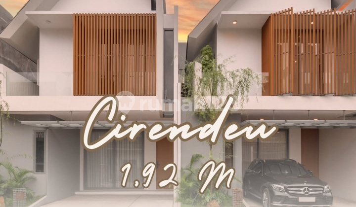 Rumah Cirendeu Free Biaya! Bisa Dp 0%