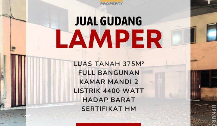 Dijual Gudang Murah di Lamper Semarang  1