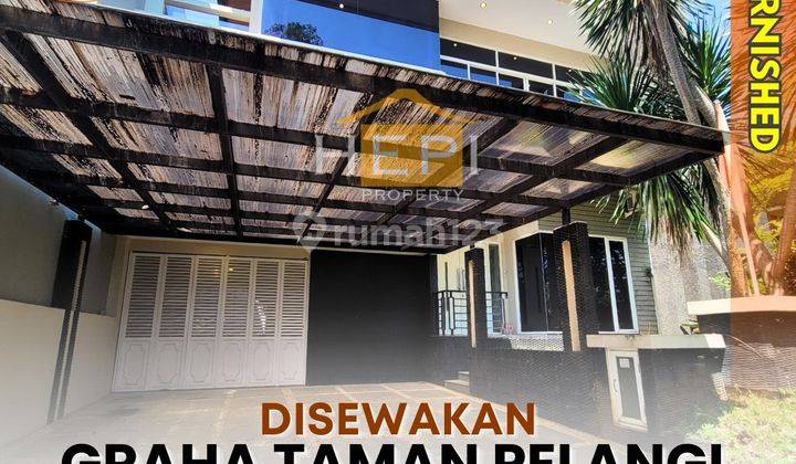 Disewakan Rumah Mewah di Graha Taman Pelangi, Bsb City Semarang. Dekat Danau Bsb 1