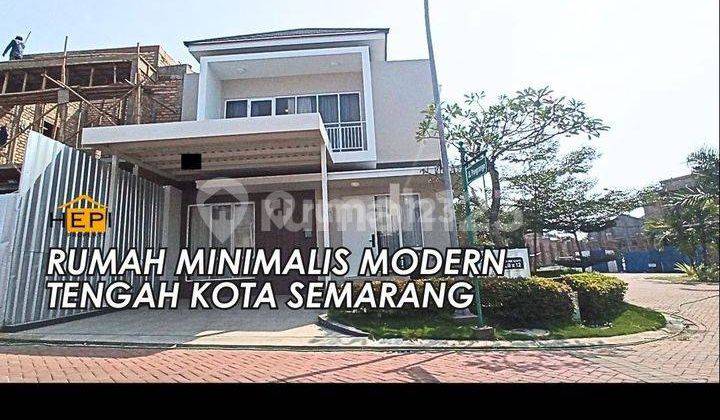 Rumah Tengah Kota Semarang Paramount Village Minimalis 1