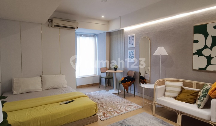 Big Studio Apartment Warhol Simpang Lima Posisi Hook New Interior 1
