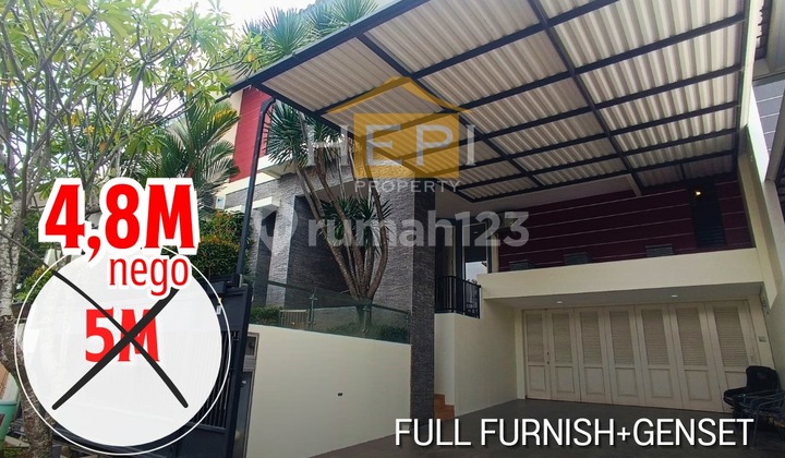 Rumah Minimalis 2 Lantai Candi Golf Semarang Full Furnish 1
