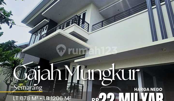 Rumah 2 Lantai Mewah Premium Gajahmungkur View Kota Semarang 1