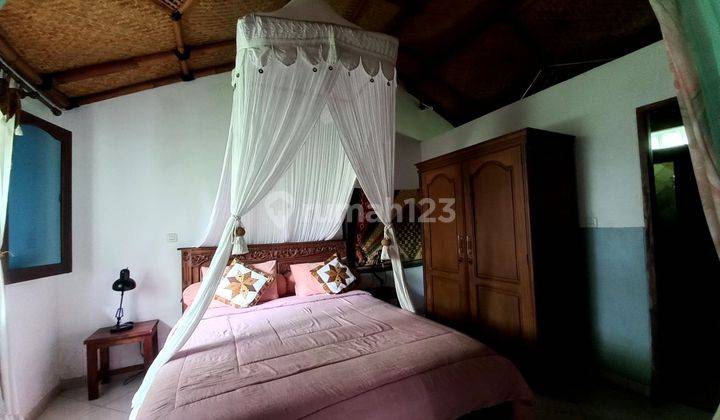 Villa Dan Resto Dengan Desain Tradisional Jawa View Sawah Daerah Wisata Magelang 8